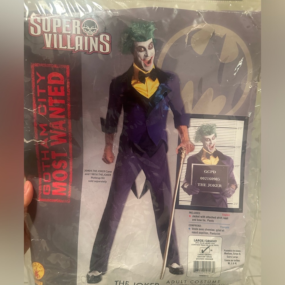 Sexy Joker Costume for Men! - Picture 1 of 4